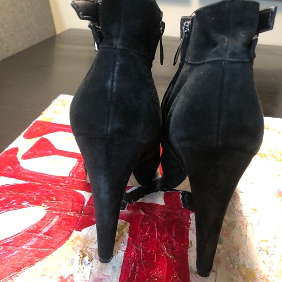 Sam Edelman Suede Booties / Size 10 / 5” platforms - Picture 10 of 13